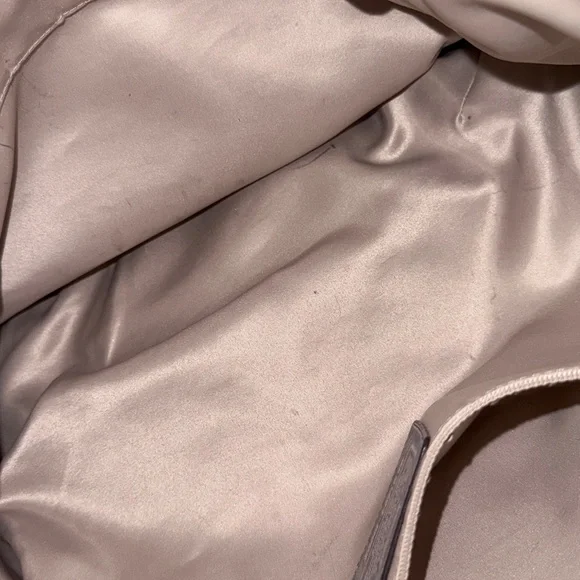 Vintage Coach Poppy Shimmering Gold Metallic large Tote Bag with Charm Accent - Picture 3 of 4